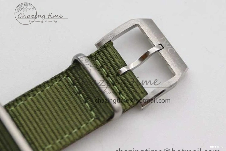 MIROTIME 0219 Packable Mark XVIII ‘TOPGUN SFTI’ Ceramic M+F Best Edition Black Dial on Green Nylon Strap 7048